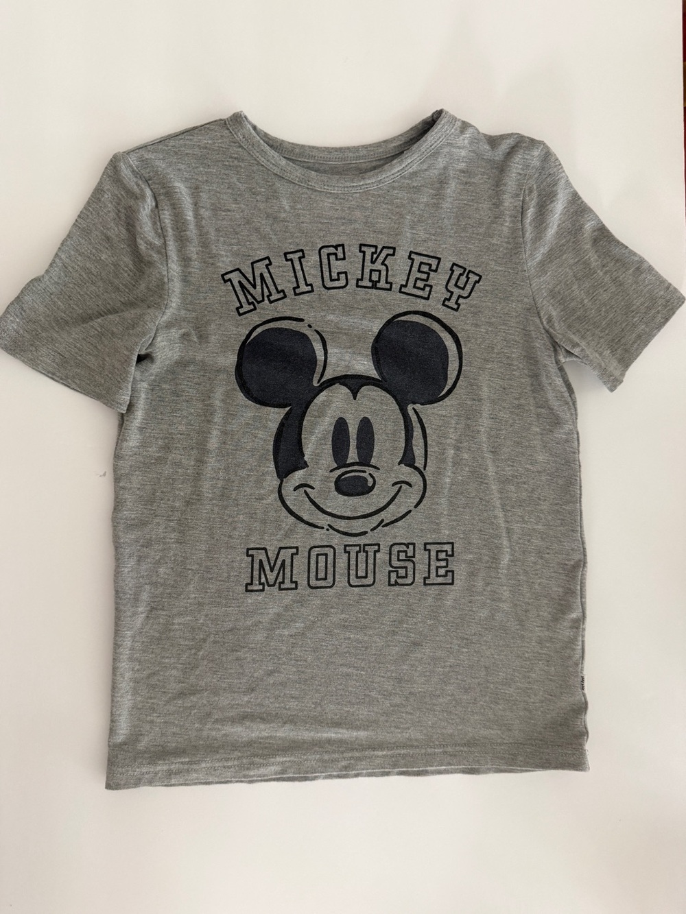 Little Sleepies Disney Graphic Tee Mickey Mouse Collegiate Size 6 EUC